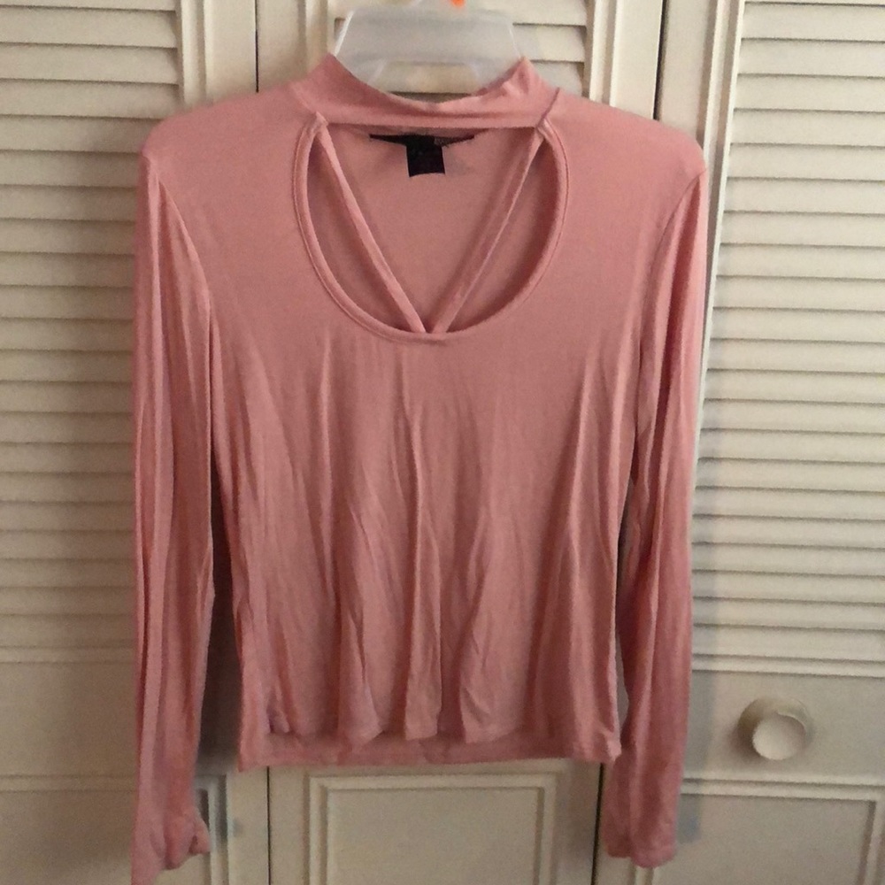 pink long sleeve